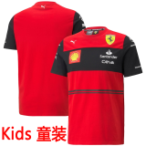 2022 Ferrari F1 Red Team Kids T-Shirt