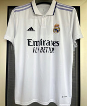 2022/23 RM Home 1:1 Quality White Fans Soccer Jersey