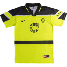 1996/97 BVB UCL Final Yellow Retro Jersey