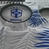 2022 Brazil White Fans Soccer Jersey