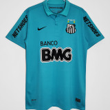 2012/13 Santos Blue Retro Soccer Jersey