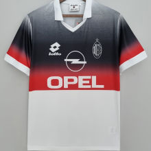 1995/96 AC Milan White Red Retro Training Shirts Jersey