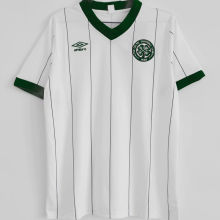 1984/86 Celtic Away White Retro Soccer Jersey