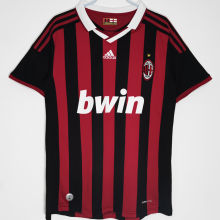 2009/10 AC Milan Home Retro Soccer Jersey