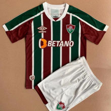 2022/23 Fluminense Home Kids Soccer Jersey