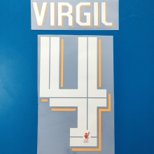 VIRGIL #4 LFC Home UCL Verseion Fonts 2022/23 主场欧冠字体