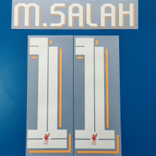 M . SALAH #11 LFC Home UCL Verseion Fonts 2022/23 主场欧冠字体