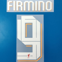 FIRMINO #9 LFC Home UCL Verseion Fonts 2022/23 主场欧冠字体