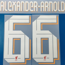 ALeXANDeR-ARNOLD #66 LFC Home UCL Verseion Fonts 2022/23 主场欧冠字体