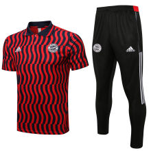 2022 BFC Black Red POLO Training Tracksuit (C839）