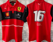 2022 Ferrari F1 Charles Leclerc #16 POLO Team T-Shirt