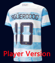 AGÜERO000 #10 Man City 93:20 Commemorative Edition Player Version Jersey