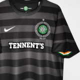 2012/13 Celtic Away Black Retro Soccer Jersey