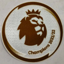 2021/22 Premier League Gold  Flocking Patch 2021/22英超植绒章  (You can buy it alone OR tell us which jersey to print it on. )