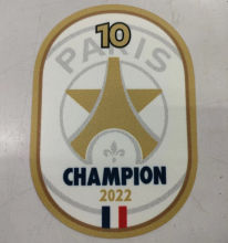 PARIS 10 CHAMPION 2022 10冠章 (You can buy it alone OR tell us which jersey to print it on. )