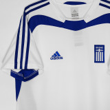 2004 Greece Away White Retro Soccer Jersey