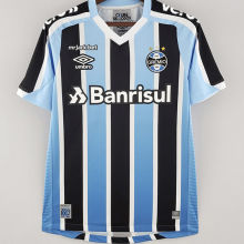 2022/23 Gremio 1:1 Quality Home Soccer Jersey(ALL Sponsors)全广告