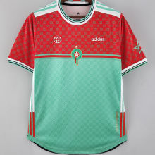 2022/23 Morocco Special Co Branded Fans Soccer Jersey