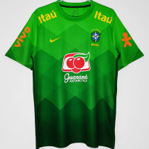 2022 Brazil Green Training Soccer Jersey