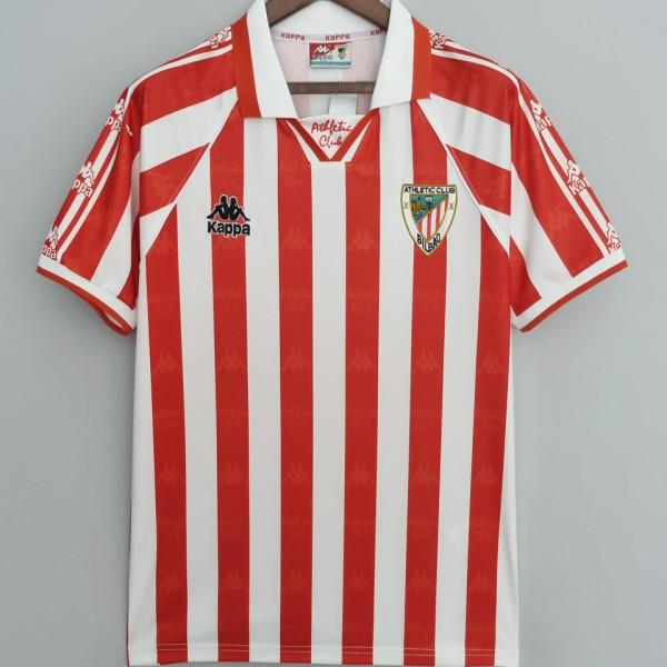 1995/97 Bibao AT Home Retro Soccer Jersey