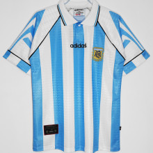 1996/97 Argentina Home Retro Soccer Jersey