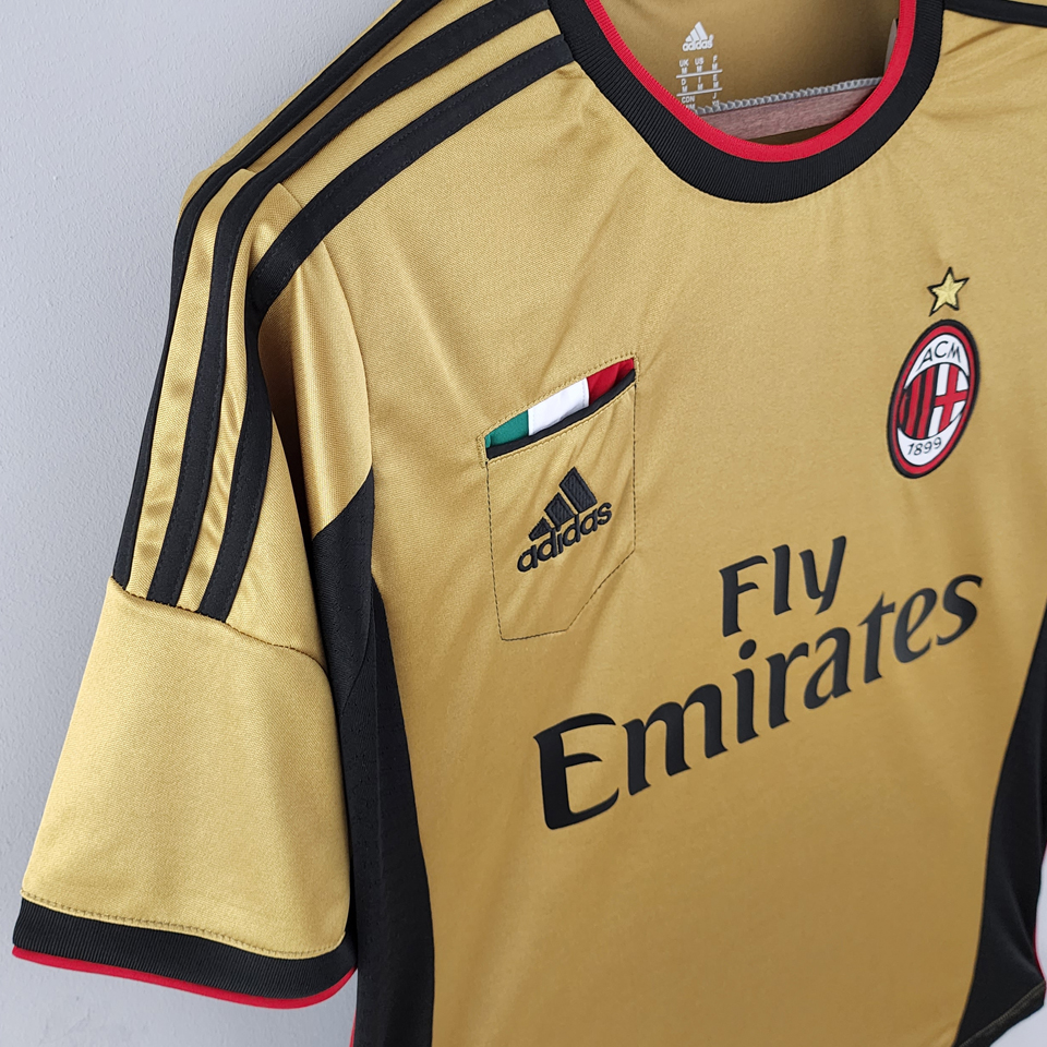 2013/14 AC Milan Home Jersey - Retro – Indiansoccermart