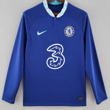 2022/23 CFC Home Blue Long Sleeve Soccer Jersey