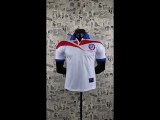 1998 Chile Away White Retro Soccer Jersey