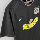 2000/01 Colo-Colo Away Black Retro Soccer Jersey