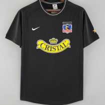 2000/01 Colo-Colo Away Black Retro Soccer Jersey