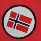 1998/99 Norway Red Retro Soccer Jersey