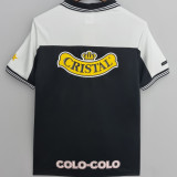 1999 Colo-Colo Away Black Retro Soccer Jersey