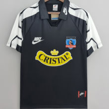 1995 Colo-Colo Away Black Retro Soccer Jersey