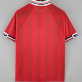 1998/99 Norway Red Retro Soccer Jersey