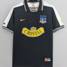 1999 Colo-Colo Away Black Retro Soccer Jersey