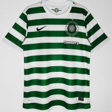 2012/13 Celtic Home White Green Retro Soccer Jersey