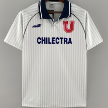 1994/95 Universidad de Chile Away White Retro Soccer Jersey