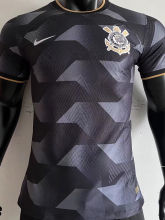 2022/23 Corinthians Away Black Player Version Soccer Jersey