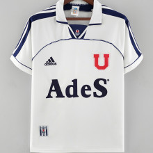 2000/01 Universidad de Chile Away White Retro Soccer Jersey