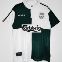 1994/96 LFC Away Green And White Retro Soccer Jersey