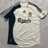 2006/08 LFC Away White And Black Retro Soccer Jersey