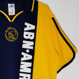 2000/01 AX Away Yellow Retro Soccer Jersey