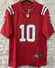 Men's New England Patriots JONES # 10 Red NFL Jersey  爱国者