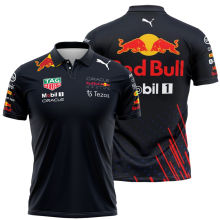 2022 Red Bull Racing Black F1 Team POLO T-Shirt