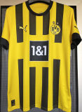 2022/23 BVB 1:1 Quality Home Yellow Fans Soccer Jersey