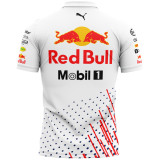 2022 Red Bull Racing White F1 Team POLO T-Shirt
