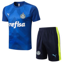 2022 Palmeiras Royal Blue Short Training Jersey(A Set) (D691)