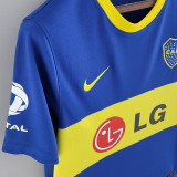 2010/11 Boca Home Retro Soccer Jersey