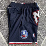 Nets Navy Blue Four Bags  NBA Pants