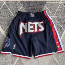 Nets Navy Blue Four Bags  NBA Pants